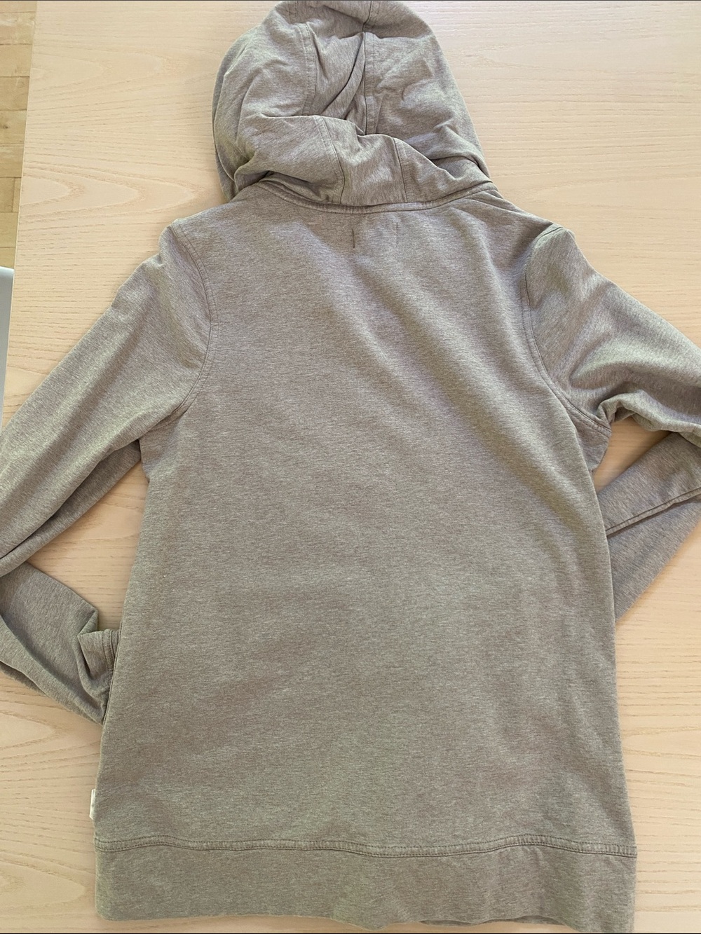 Pact Hoodie in Taupe Brown - Picture 5 of 5